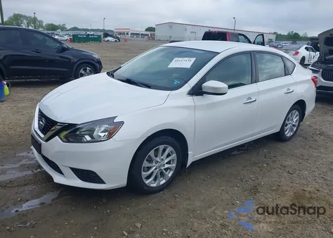 2019 Nissan Sentra Sv из США, поврежденный, VIN 3N1AB7APXKY457946